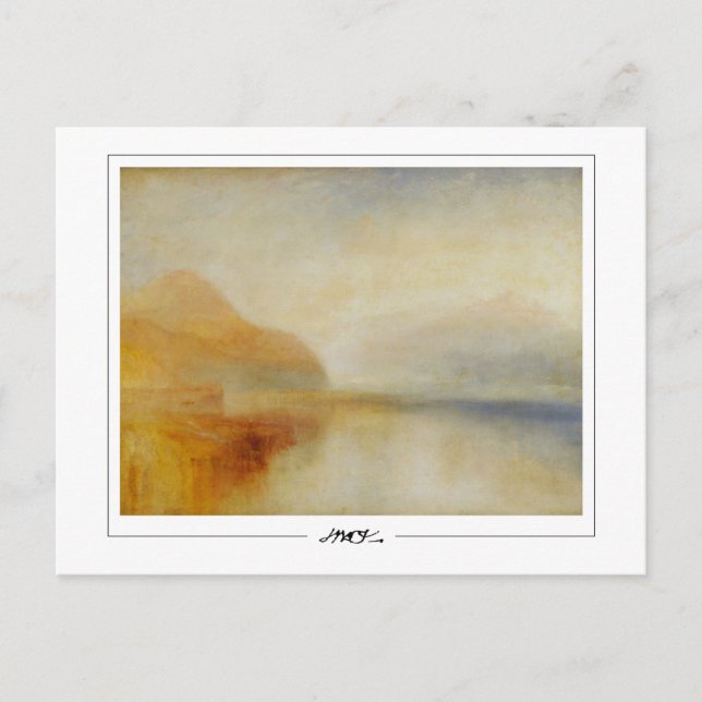 JMW Turner #15 - Carte postale d'art (Devant)