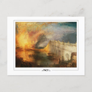 JMW Turner #19-3 - Carte postale Art