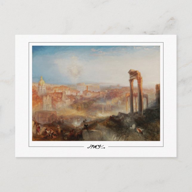 JMW Turner #26-2 - Carte postale d'art (Devant)