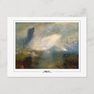JMW Turner #283-2 - Carte postale d'art