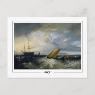 JMW Turner #30-3 - Carte postale d'art