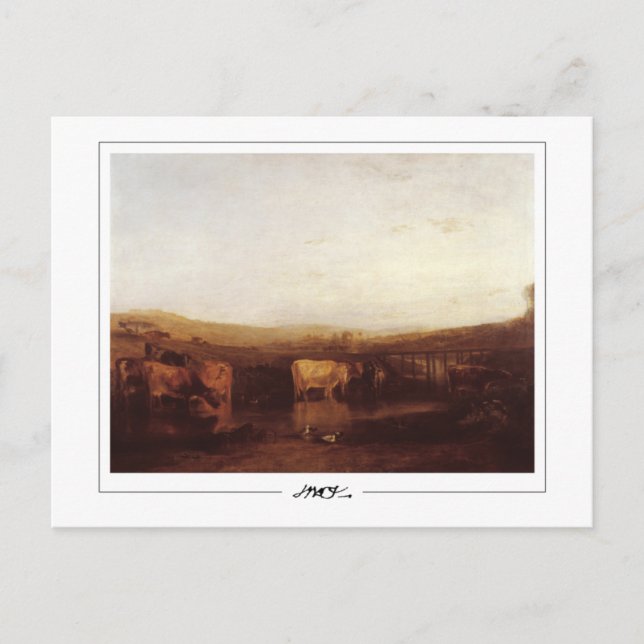 JMW Turner #31-2 - Carte postale d'art (Devant)