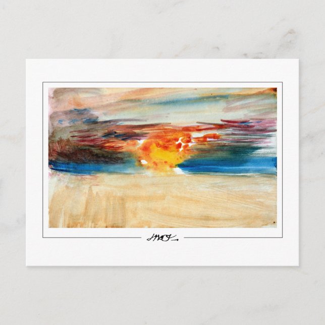 JMW Turner #326 - Carte postale d'art (Devant)