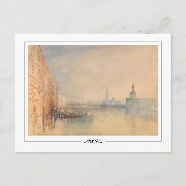 JMW Turner #33-2 - Carte postale d'art (Devant)