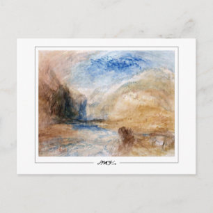 JMW Turner #362-3 - Carte postale d'art