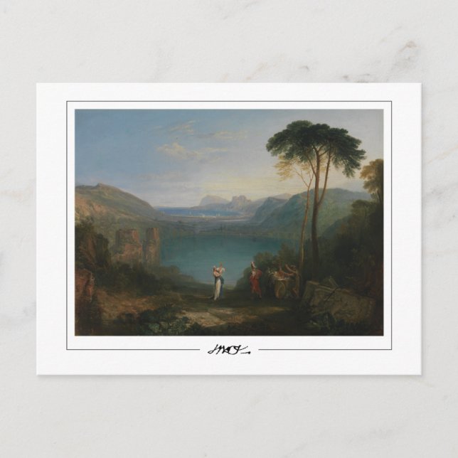 JMW Turner #39 - Carte postale d'art (Devant)