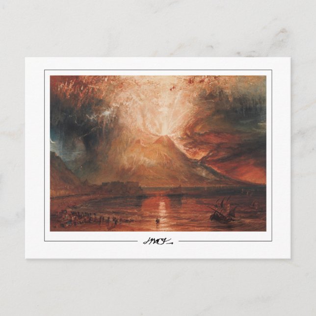 JMW Turner #3-2 - Carte postale d'art (Devant)