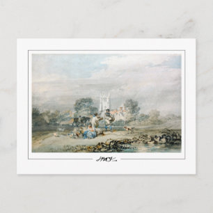 JMW Turner #408-3 - Carte postale d'art