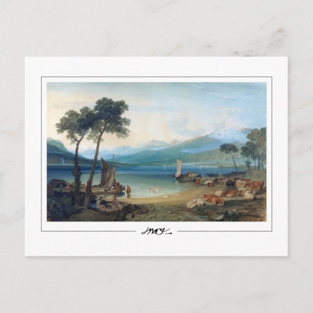 JMW Turner #41-2 - Carte postale d'art (Devant)