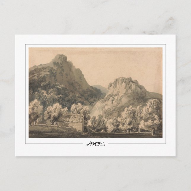 JMW Turner #449 - Carte postale d'art (Devant)