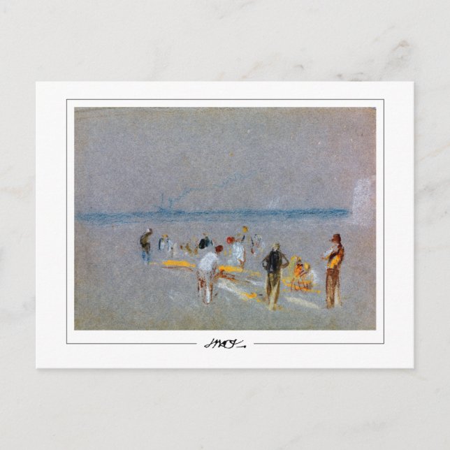 JMW Turner #46 - Carte postale d'art fin (Devant)