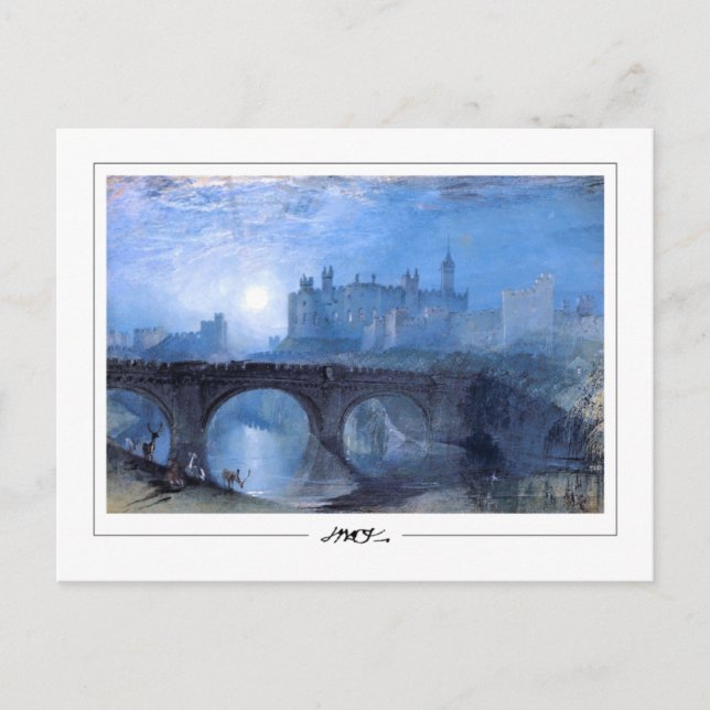JMW Turner #48 - Carte postale d'art (Devant)