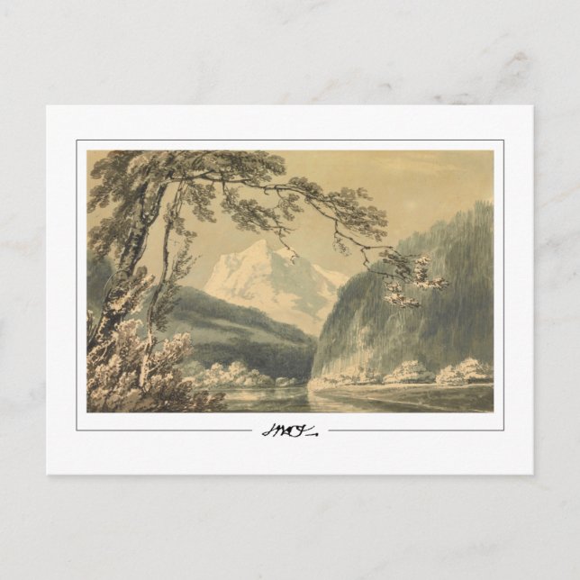 JMW Turner #546-3 - Carte postale d'art (Devant)