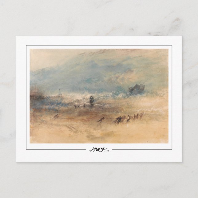 JMW Turner #65-2 - Carte postale d'art (Devant)