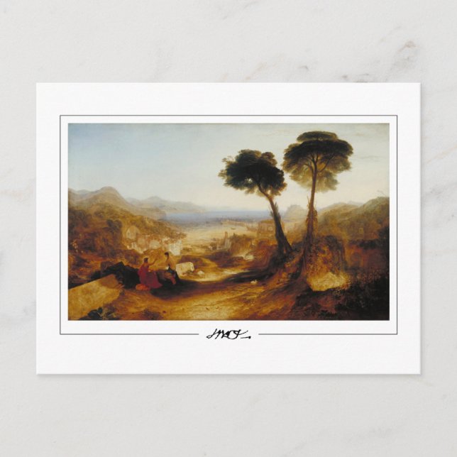JMW Turner #8-3 - Carte postale d'art (Devant)