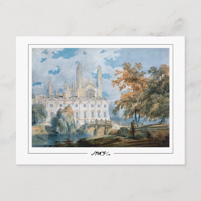 JMW Turner #9-2 - Carte postale d'art (Devant)