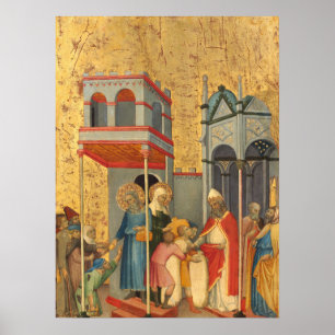 Joachim & Anna - Andrea di Bartolo Poster des Beau