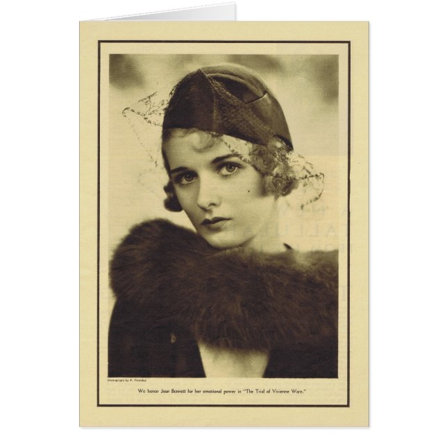 Joan Bennett 1932 portraits vintages (Devant)