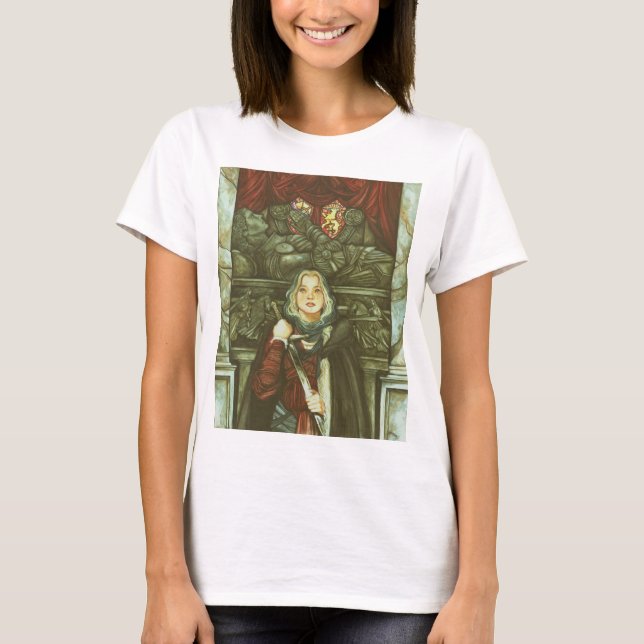 Joan de Arc T-shirt Arthurien médiéval (Devant)