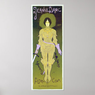 Joan de Costumes d'Arc Affiche publicitaire