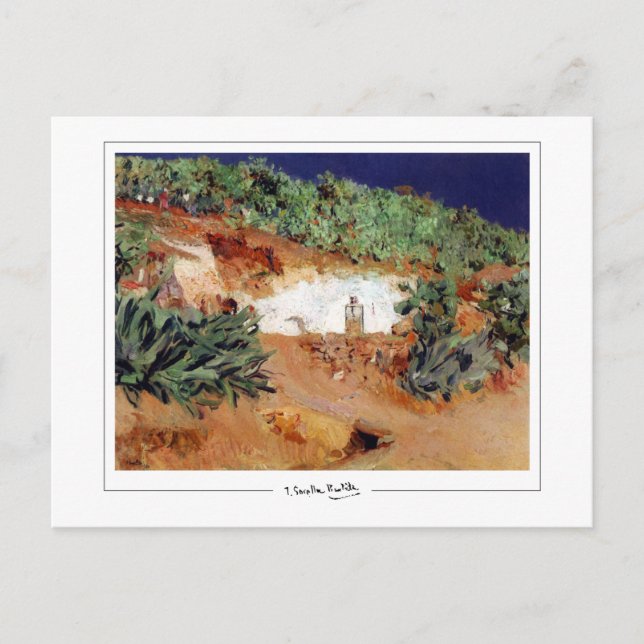 Joaquín Sorolla #148 - Carte postale d'art (Devant)