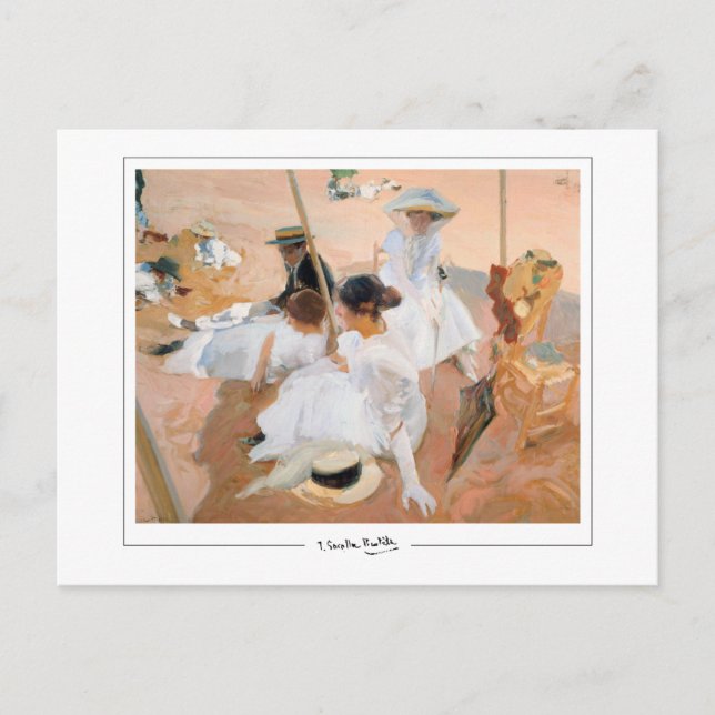 Joaquín Sorolla #17 - Carte postale d'art (Devant)