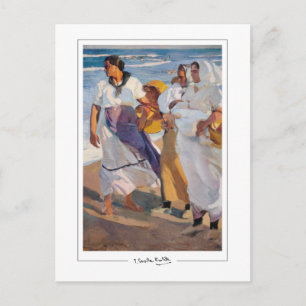 Joaquín Sorolla #1 - Carte postale d'art
