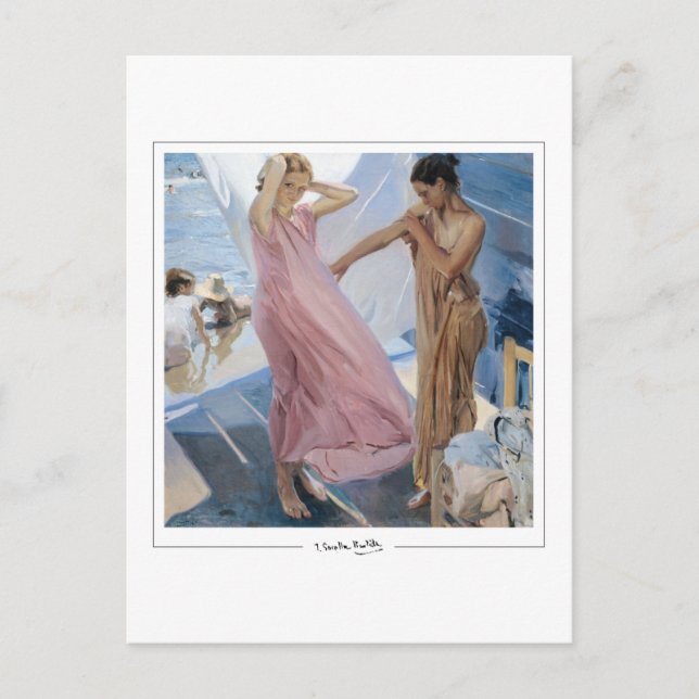Joaquín Sorolla #27 - Carte postale d'art (Devant)