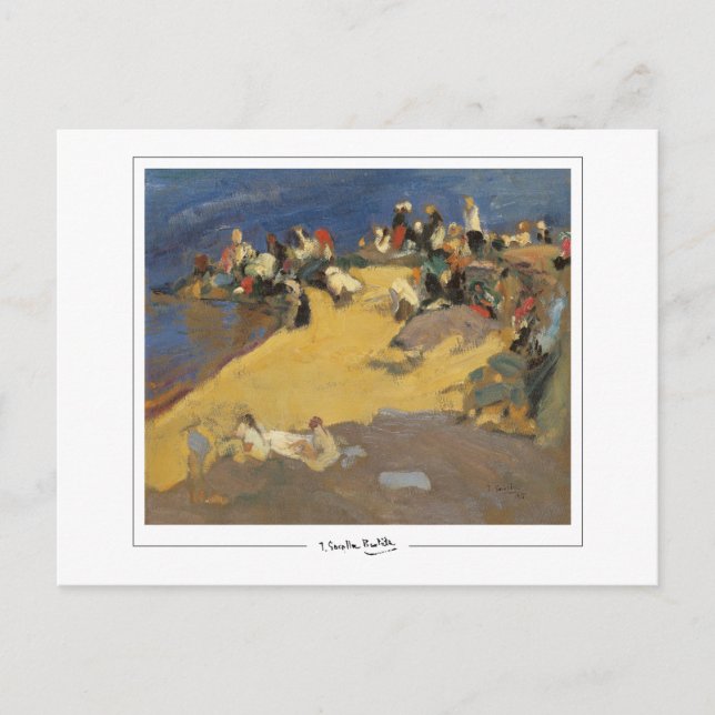 Joaquín Sorolla #2 - Carte postale d'art (Devant)