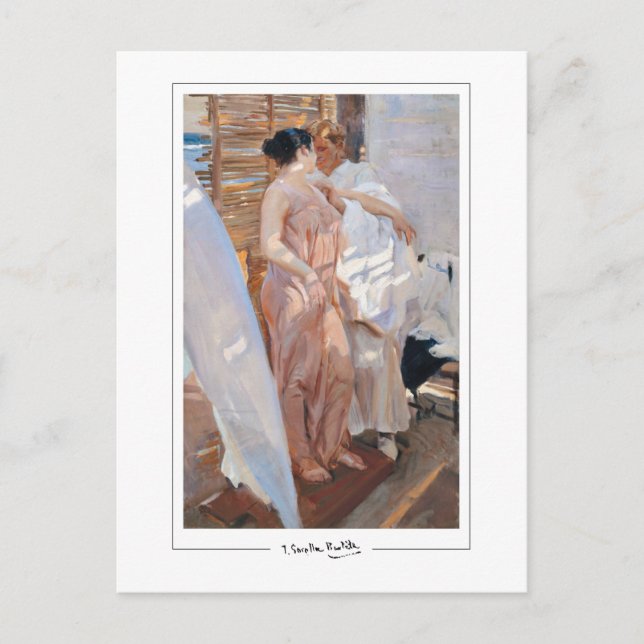 Joaquín Sorolla #5 - Carte postale d'art (Devant)