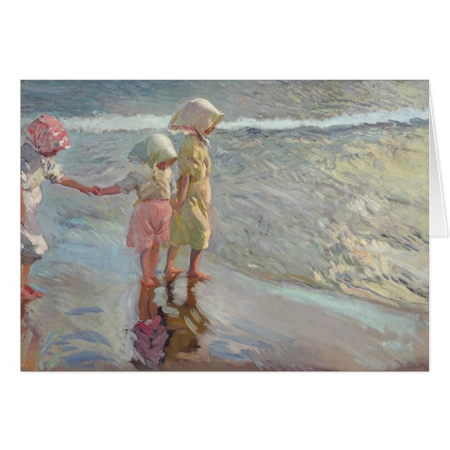 Joaquin Sorolla - Les Trois Soeurs (Devant horizontal)