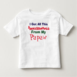 J'obtiens mon Awesomeness de mon T-shirt de papaye