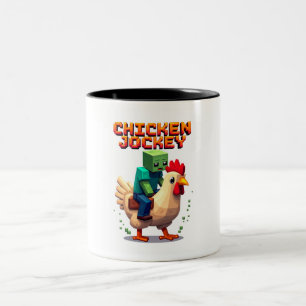 Jockey de poulet - Amusante Mug de joueur de style