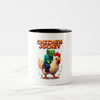 Jockey de poulet - Amusante Mug de joueur de style