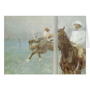 Jockeys avant la course par Edgar Degas