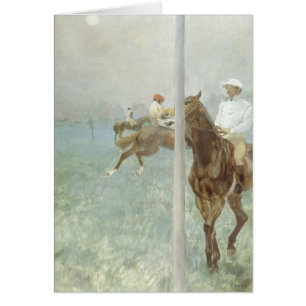 Jockeys avant la course par Edgar Degas