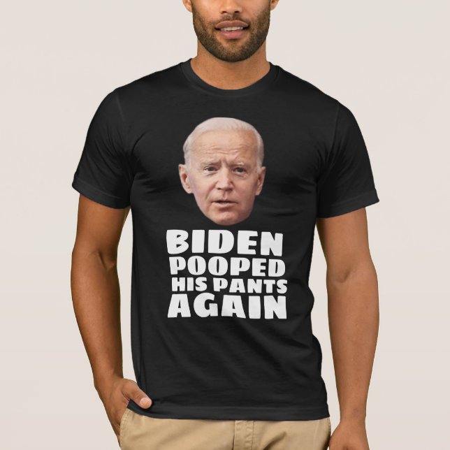 JOE BIDEN A DE NOUVEAU REPOUSSÉ SON PANIER T-SHIRT (Devant)