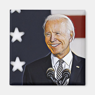Joe Biden Art Magnet
