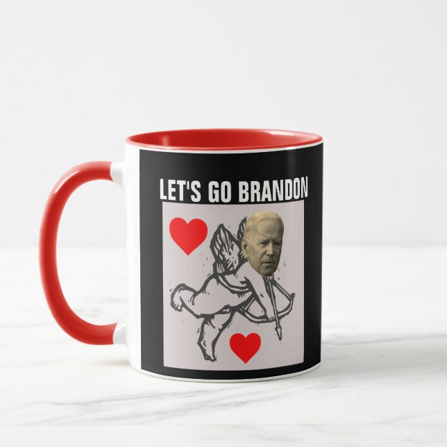 JOE BIDEN BRANDON VALENTINE'S DAY COFFEE MUGS (Gauche)