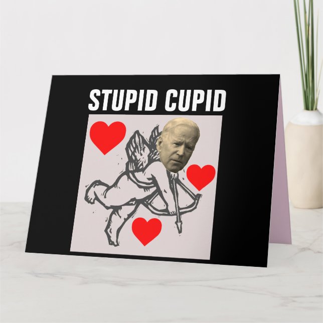 JOE BIDEN CARTES DE LA SAINT-VALENTIN SURDIMENSION (Devant)