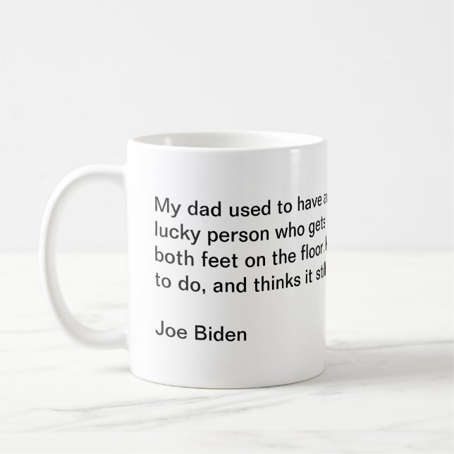 Joe Biden Integrity Mug (Gauche)