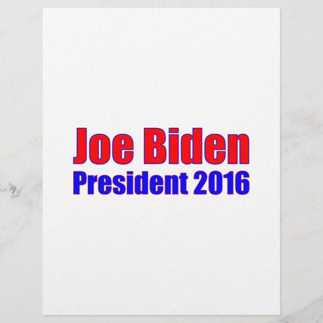 Joe Biden Président 2016 (Devant)