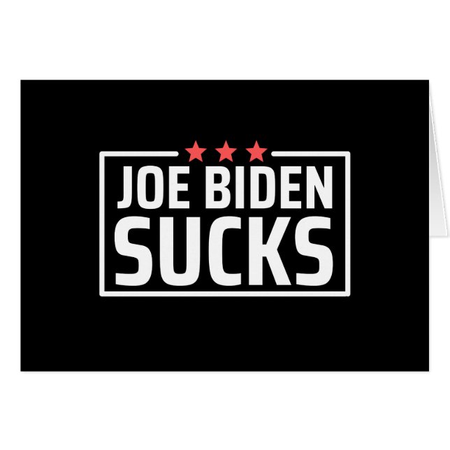 joe Biden Sucks (Devant horizontal)