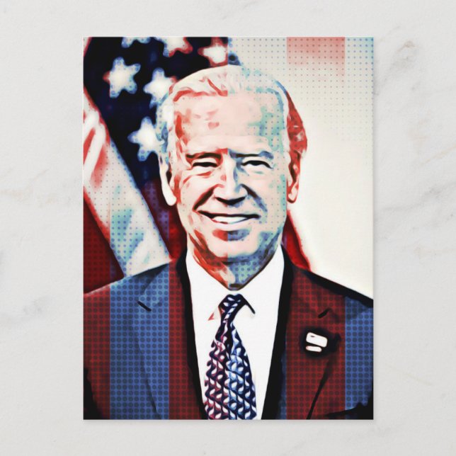 Joe Biden Vice-président Démocrate Carte postale (Devant)