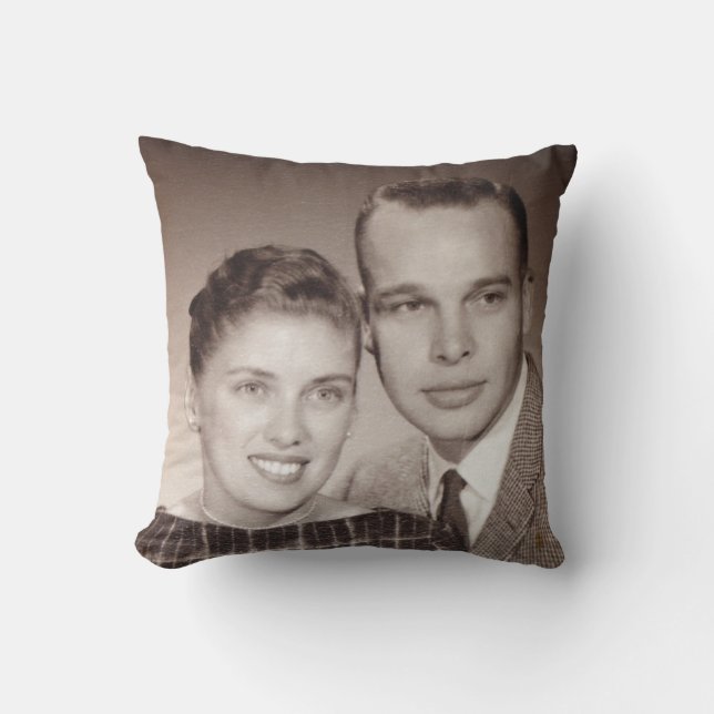 Joe & Char Retro Coussin (Recto)