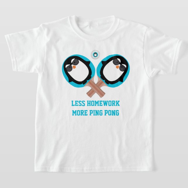 Joe Cool Plus Ping Pong T-Shirt (Poser)