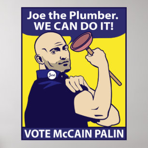 Joe le Plumber, on peut le faire. Affiche