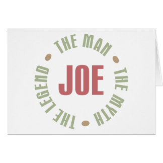 Joe l'homme le mythe la légende pique des cadeaux