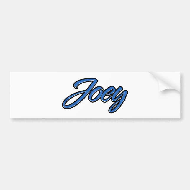 Joey Nom bleu Aufkleber Sticker Autoaufkleber (Devant)