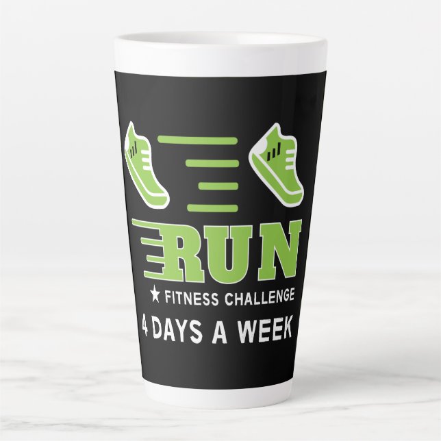 Jogging Obtenir Fit Motivation Support Mug Thailer (Devant)